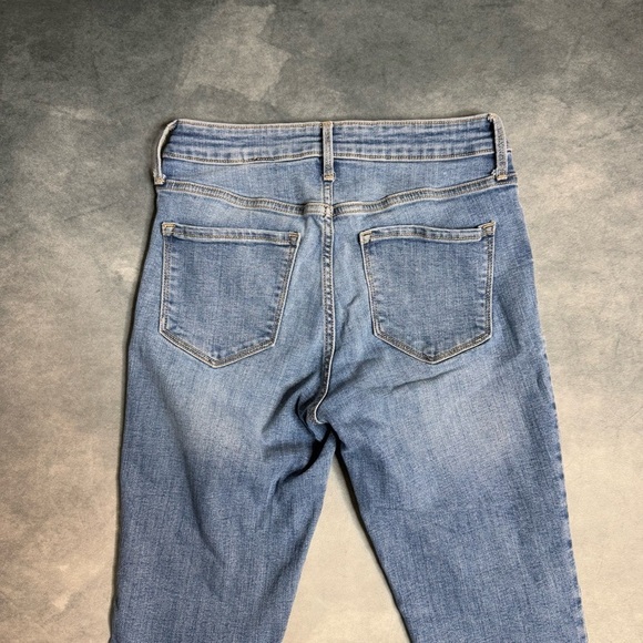 Old Navy Jeans Womens Size 4 Blue Rockstar Super Skinny Mid Rise Inseam 25 - Picture 10 of 13